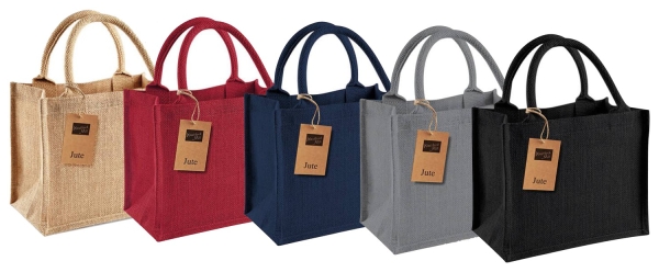 Jute Mini Gift Bag